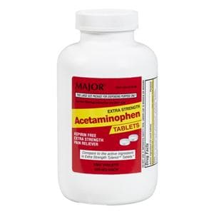 Tylenol Tablets 500mg Extra Strength Non-Flavored APAP 1000/Bottl...