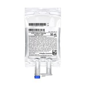 Grifols, S.A. IV Injection Solution 0.9% Sodium Chloride 50mL Bag...