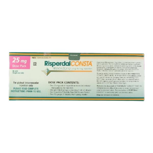 Risperdal Consta Injection 25mg Kit Each, 8 EA/CA