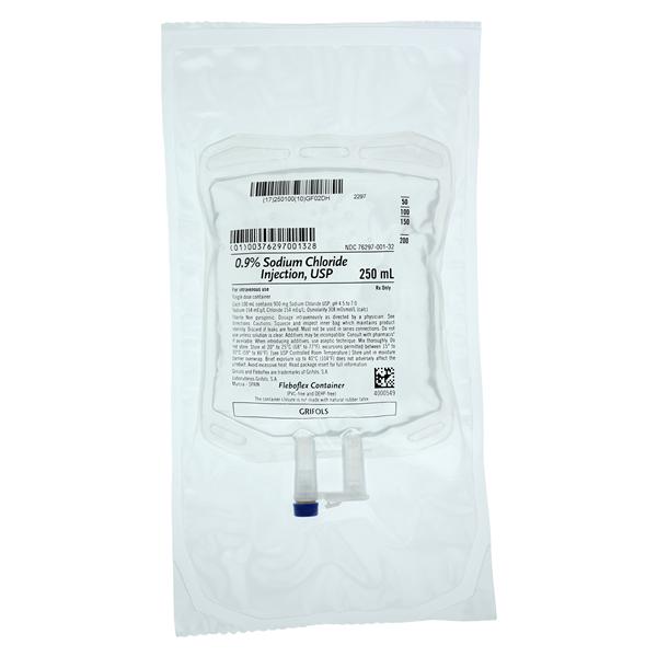 Grifols,S.A IV Injection Solution Sodium Chloride 0.9% 250mL Bag...