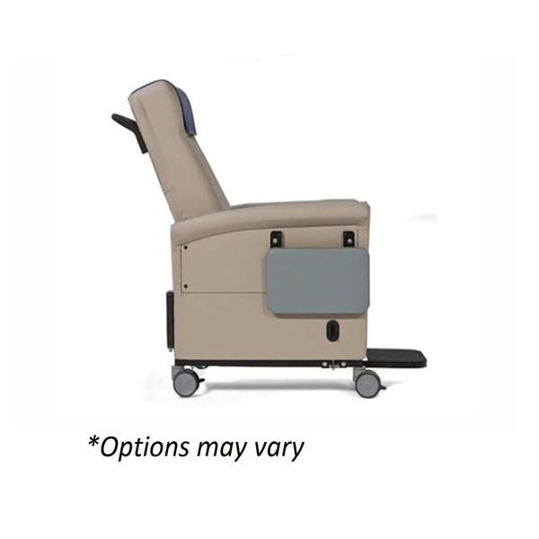 Ascent XL 66 Series Bariatric Recliner 500lb Capacity Manual Gray Ea