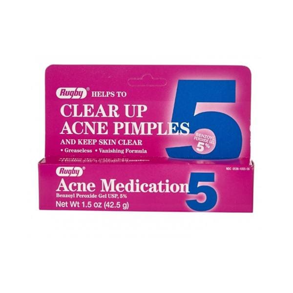Gel Benzoyl Peroxide 5% 1.5oz/Tube