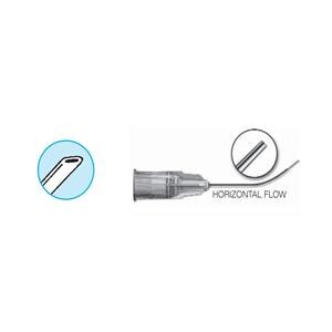 Cannula Nucleus Hydrodissector Helsinki 25gx1" Crvd/Hrzntl Flt Tp 10/Bx