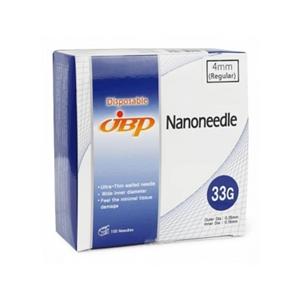 JBP Injection Nanoneedle 33gx4mm _ 100/Bx