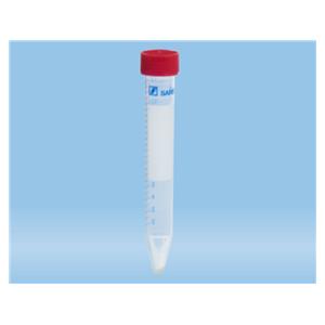 Centrifuge Tube Polypropylene 15mL 17x120mm Sterile 500/Ca