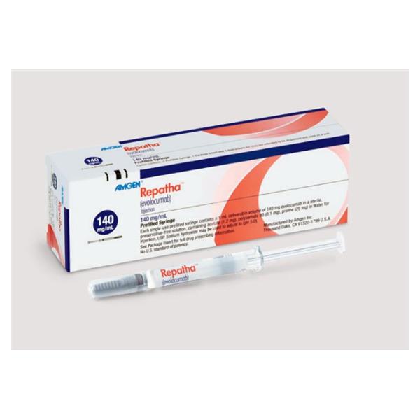 Repatha Injection 140mg/mL Prefilled Syringe 1mL Each