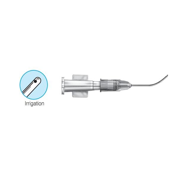 Cannula Bimanual I/A Cortex Removal System 21gx1" Fem/M Cnctr w/ .4mm Prt 10/Bx