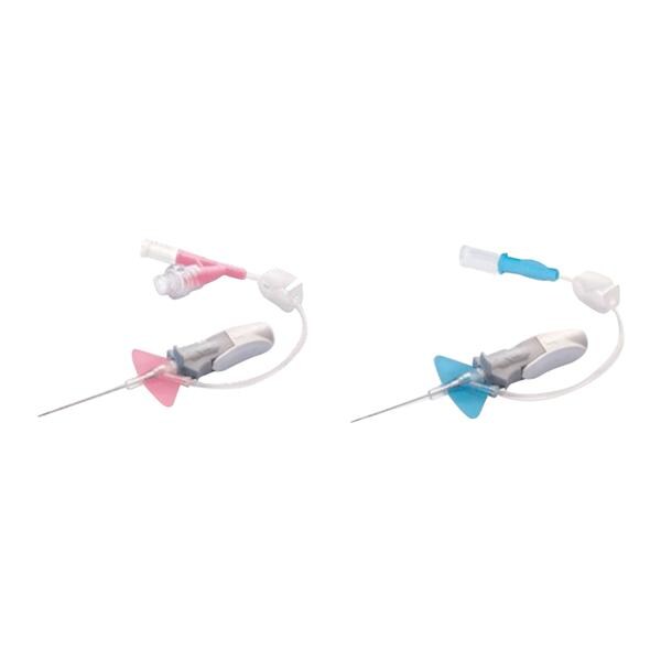 MaxZero IV Catheter System 24 Gauge Blue Closed 80/Ca