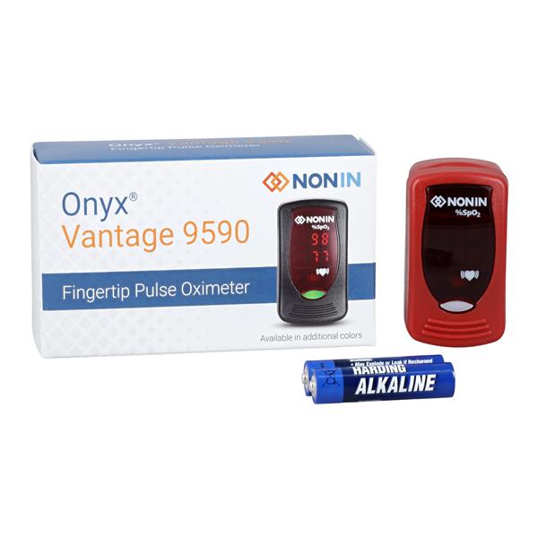 OnyxVantage Model 9590 LED Pulse Oximeter Adult/Pediatric AAA Bat...