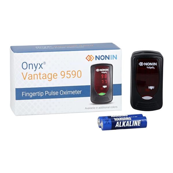 OnyxVantage Model 9590 LED Pulse Oximeter Adult/Pediatric AAA Bat...