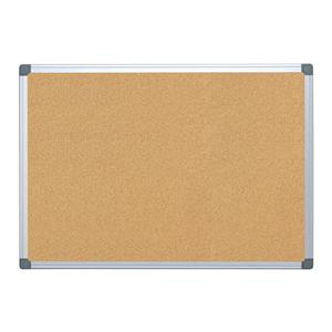 FORAY Aluminum-Framed Cork Bulletin Board 24x36" Ea