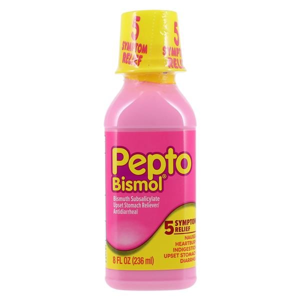 Pepto-Bismol Liquid 525mg 8oz/Bottle, 12 BT/CA