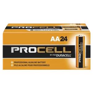 Duracell AA Battery Procell Alkaline 24/Box, 6 BX/CA