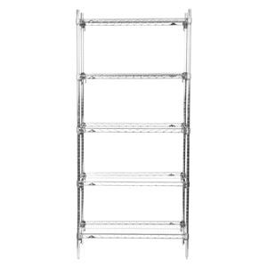 Storage Shelving Plated Chrome Ea