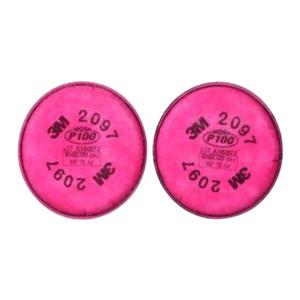 3M™ Particulate Filter For Face Mask Respirator P100, 6000 Ser 2/Pk
