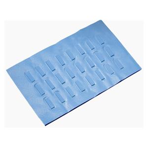 Instrument Pad White/Blue 20x16" Magnetic Sterile 20/Case