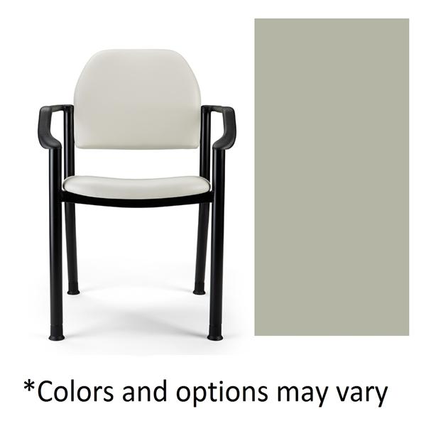 280 Basic Side Chair Mineral Powder-Coated Steel Frame 400lb Capacity EA