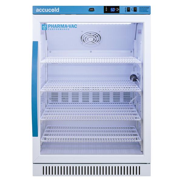 Accucold Pharmaceutical/Vaccine Refrigerator 6 Cu Ft Glass Door 2...