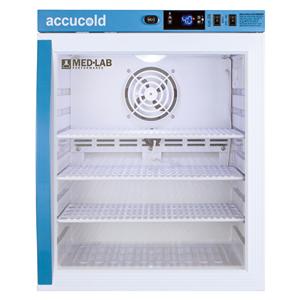 Accucold Performance Series Laboratory Refrigerator 1 Cu Ft Glass...