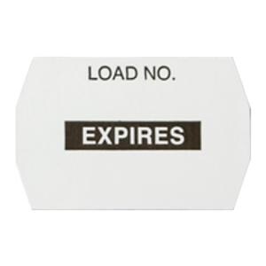Paper Labels Load No. Expires Black 10/Bx