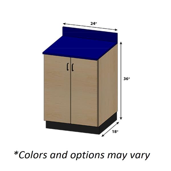 Stor-Edge Base Cabinet Oak Wood Ea