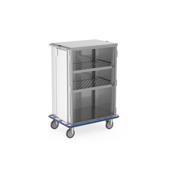 Case Cart 25x36x47.25" 6" Caster (2) Door