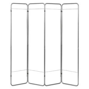 Privacy Screen Anodized Aluminum 4-Section Ea