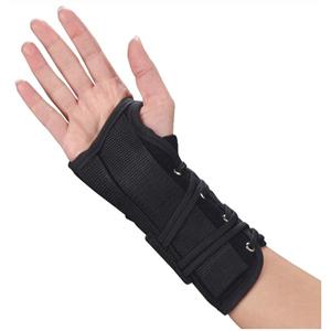Splint Wrist/Forearm Size X-Small Suede Leatherette 8" Right