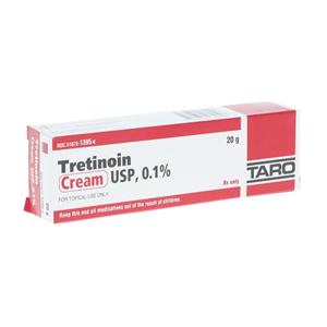 Tretinoin Topical Cream 0.1% Tube 20gm Each