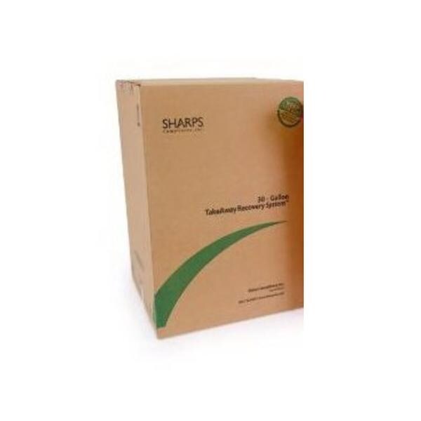 TakeAway Replacement Box 30gal _ 22x22x30.75" Cardboard Ea