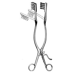 Beckman-Adson Surgical Retractor 12-1/2" Stainless Steel Non-Sterile Reusable Ea