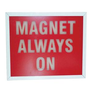 MAGNET ALWAYS ON" Sign New Wall Mount Ea