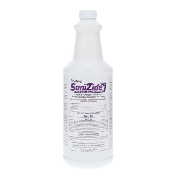 SaniZide Pro 1 Surface Disinfectant Fragrance Free 32 oz Ea