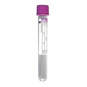 Vacuette Venous Blood Collection Tube Lavender/Black 6mL Pull Cap...