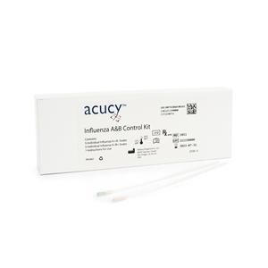 Acucy Influenza A/B Positive/Negative Rapid Test Control 10/Pk