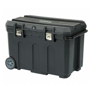 Toolbox Rolling Plastic Black 24 Gallon 29-7/8x18-5/8x19-1/8  Ea
