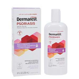 Dermarest Psoriasis Medicated Shampoo/Conditioner 8oz/Bottle, 24...