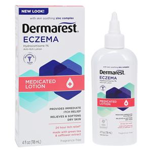 Dermarest Psoriasis Medicated Lotion Eczema 4oz/Bottle, 24 BT/CA