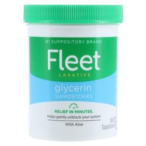 Fleet Adult Suppository 50/Box, 12 BX/CA