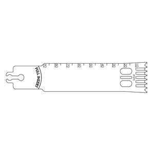 Blade Bone Saw 90x25mm Sagittal Large Ea