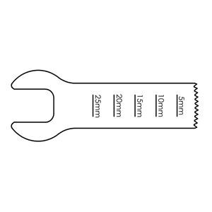 Blade Bone Saw 30.0x10.2mm Sagittal Small Ea