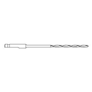 Twist Drill Quick Connect 2.4x100mm Ea