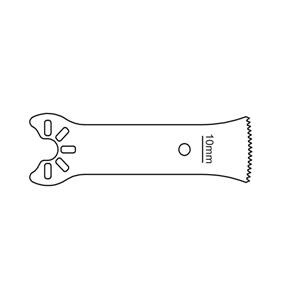 Blade Bone Saw 34.5x13.0mm Sagittal Small Ea
