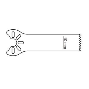 Blade Bone Saw 31.0x9.0mm Sagittal Small Ea