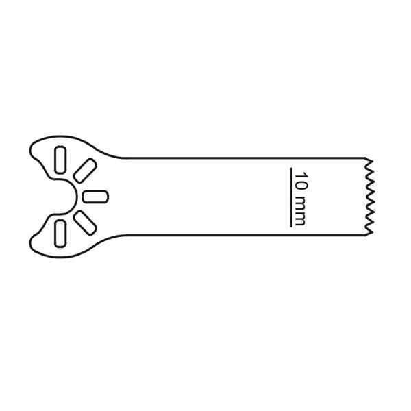 Blade Bone Saw 31.0x9.0mm Sagittal Small Ea