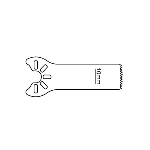 Blade Bone Saw 25.0x9.0mm Sagittal Small Ea