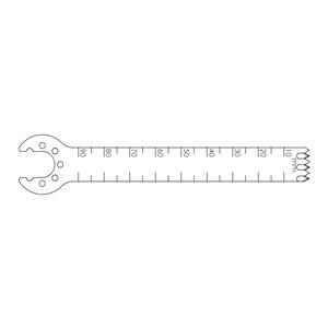 Blade Bone Saw 90.0x12.5mm Sagittal/Occipital Large Ea