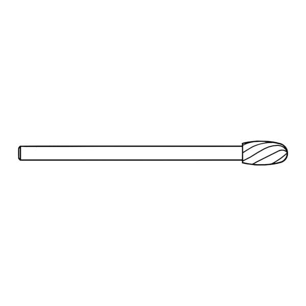 Micro Bur Bone 4.0x8.0mm Oval Each