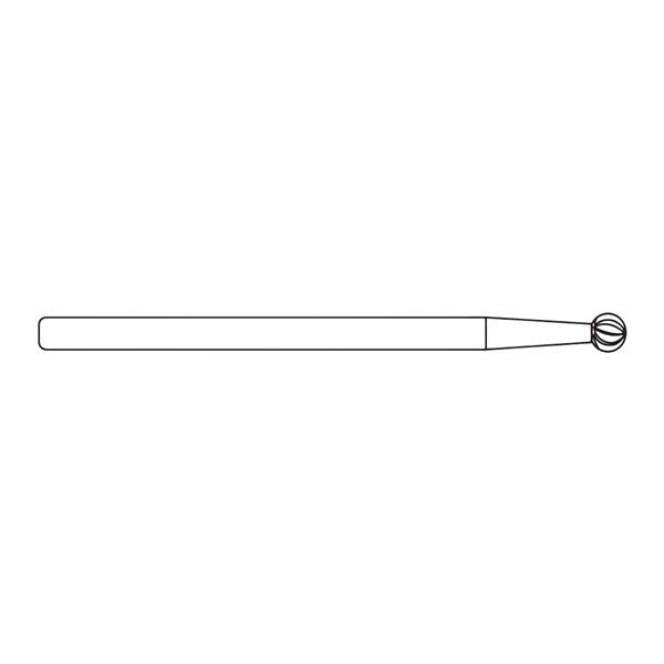 Micro Bur Bone 3.0mm Round Ea
