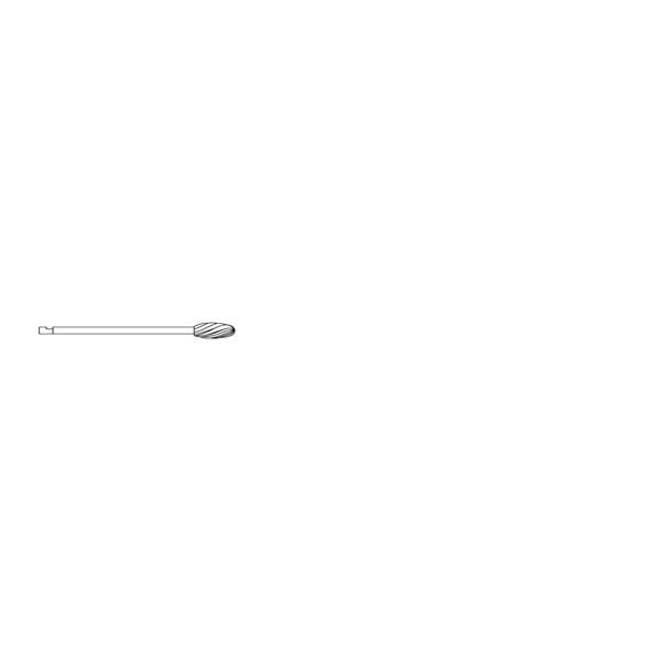 Micro Bur Bone 5.5x10.3mm Oval Ea